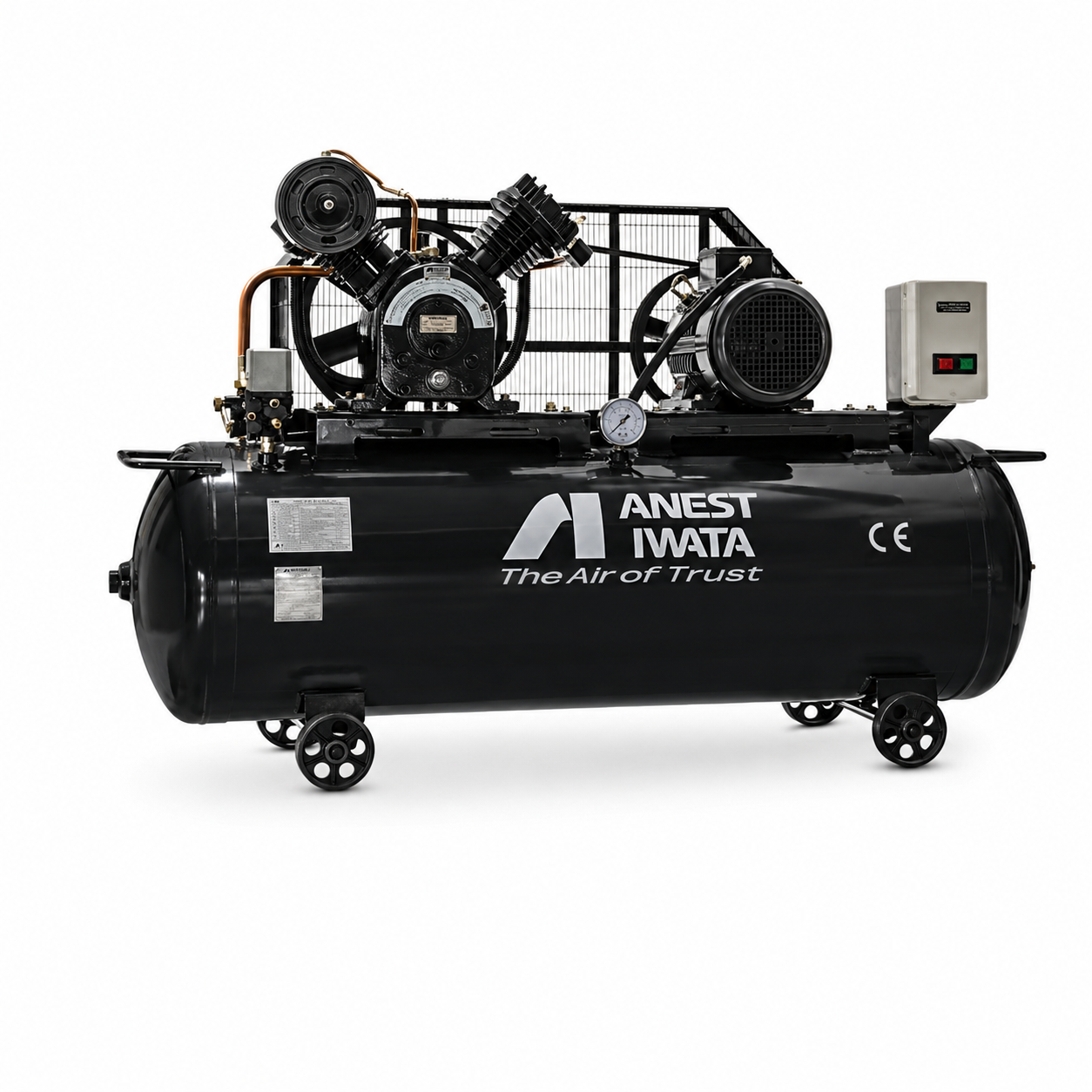 Lubricated Reciprocating Air Compressor